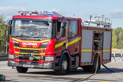 The photo the fire engine was built from